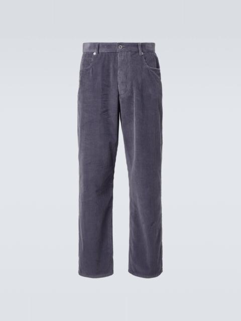 Bottega Veneta Matt cotton corduroy straight pants