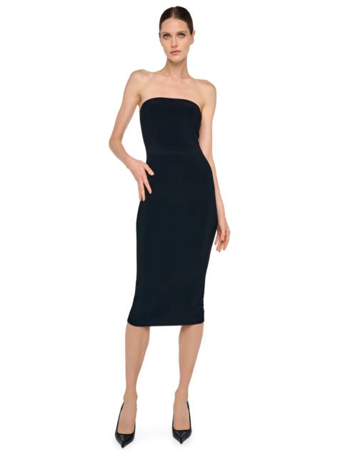 NORMA KAMALI STRAPLESS DRESS TO KNEE