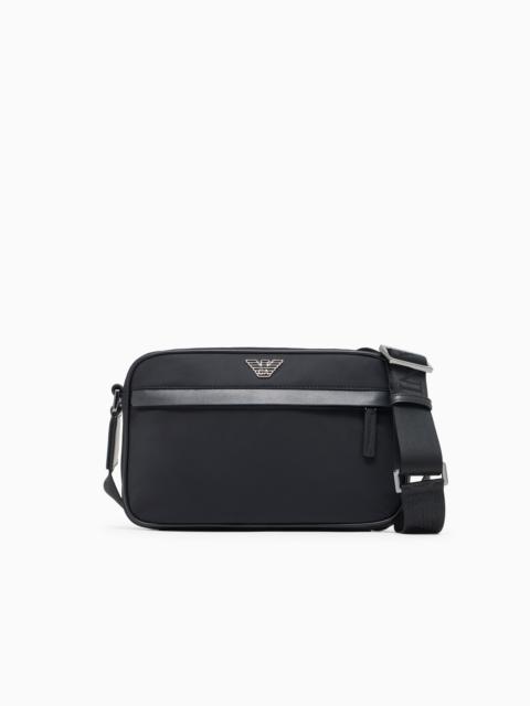 EMPORIO ARMANI ASV RECYCLED NYLON SHOULDER BAG