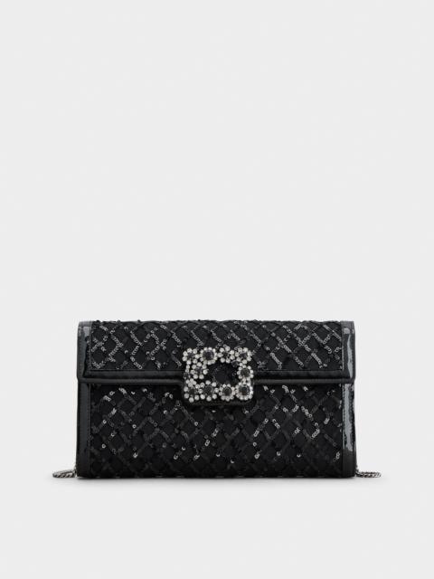 Roger Vivier Efflorescence Clutch with sequins