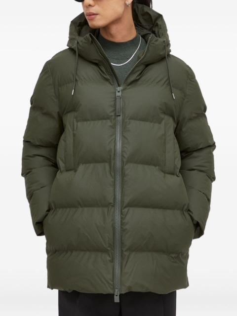 RAINS hooded-neckline padded jacket