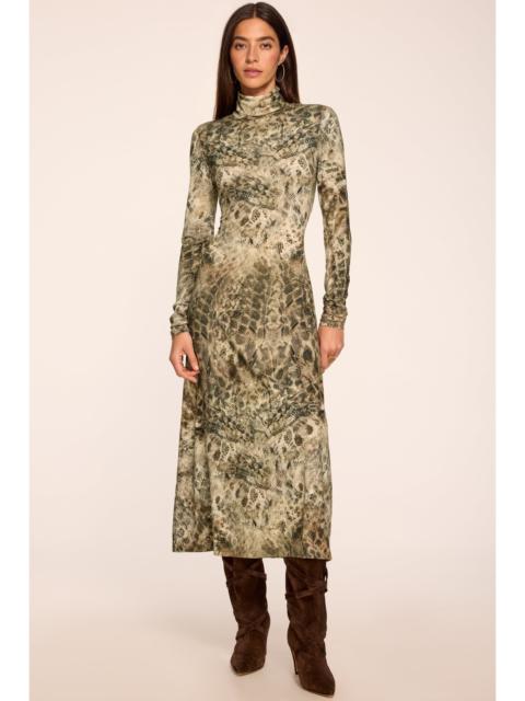 RAMY BROOK Valerie Printed Midi Dress in Luxury Stretch Knit