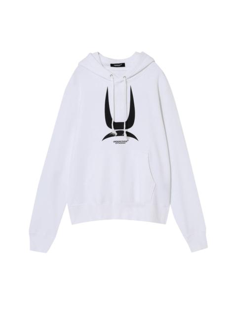 UNDERCOVER Undercover Throne of Blood Logo Hoodie 'White'