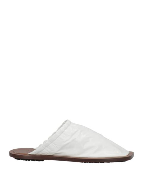 Plan C White Women's Mules And Clogs