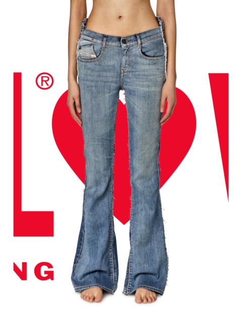 BOOTCUT AND FLARE JEANS DIESELOVES 01 09K46