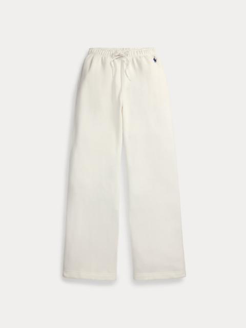 Polo Ralph Lauren Drawstring Fleece Wide-Leg Sweatpant