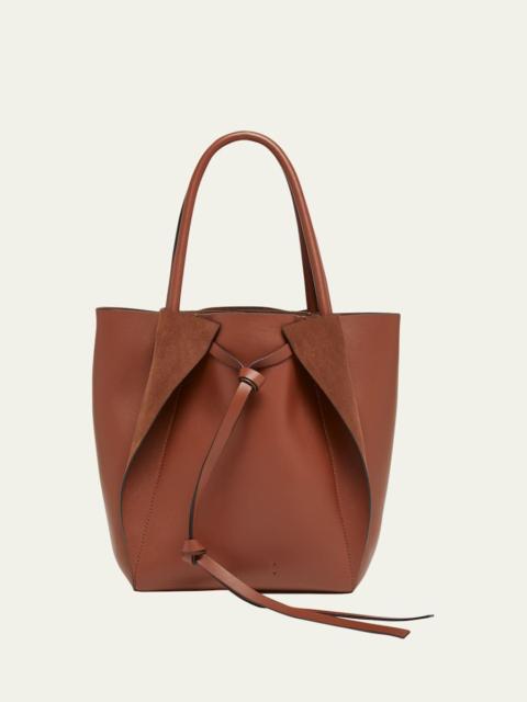 GABRIELA HEARST Marija Small Wing Fold Leather Tote Bag
