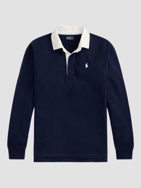 Polo Ralph Lauren Women's Oversized Cotton Rugby Shirt - Eastside Royal
