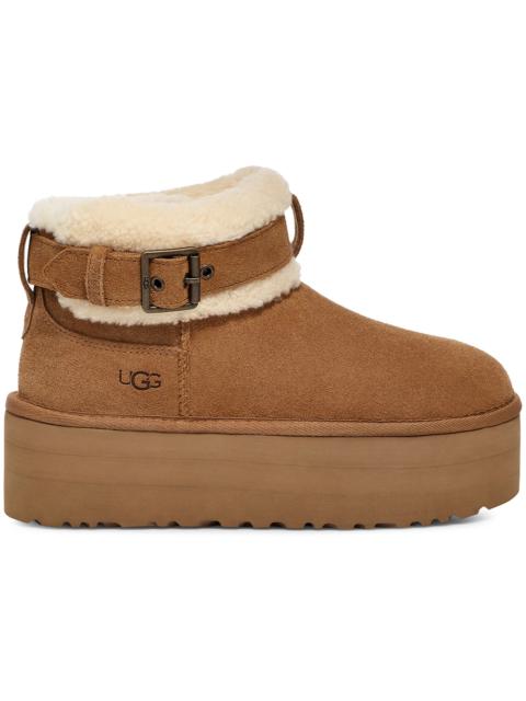 UGG UGG Ultra Mini Belted Roller Boot Chestnut (Women's)