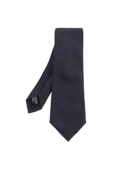 GIORGIO ARMANI geometric-pattern silk tie
