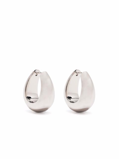 TOM WOOD Ice hoop large earrings