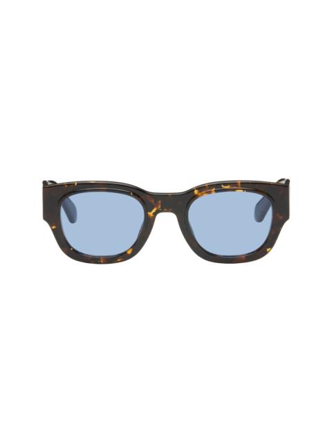 Off-White Brown Akron Sunglasses
