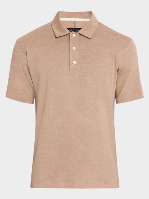 rag & bone Men's Classic Flame Polo Shirt