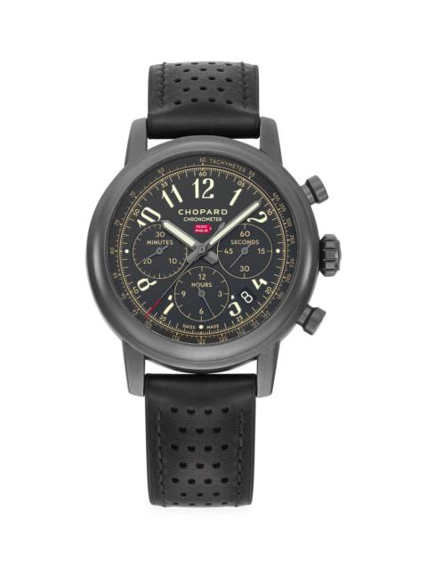 Chopard Men's Mille Miglia Limited Edition Stainless Steel & Leather Strap Chronograph Watch