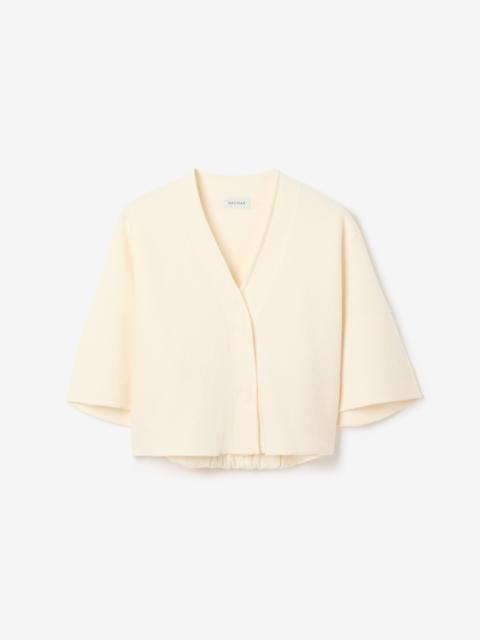 House of Dagmar Short Wool cardigan