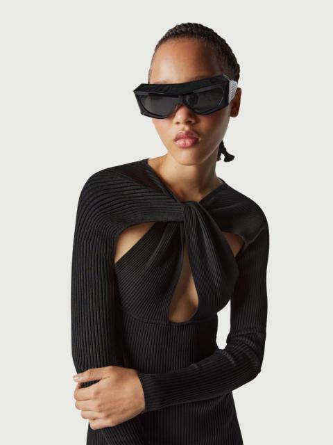 COPERNI Twisted cut-out knit dress