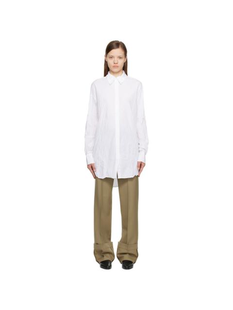 BITE Studios White Crinkled Shirt