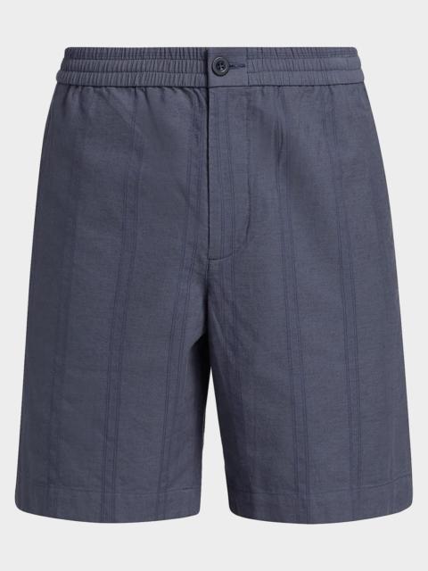 Vince Men's Cove Stripe Relaxed-Fit Shorts
