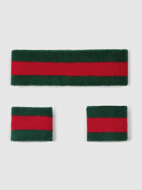 GUCCI Cotton headband and wristbands set