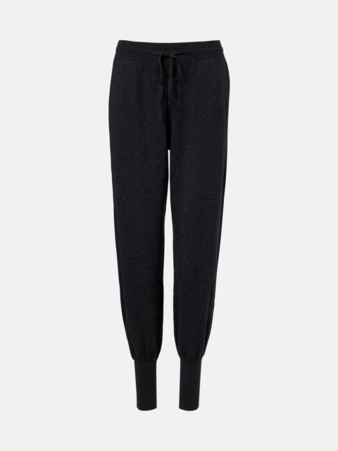 LISA YANG Cotton and cashmere tapered pants