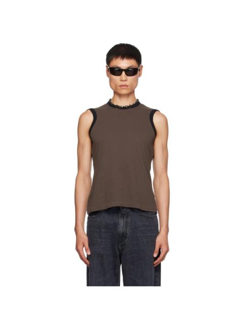 Our Legacy Brown Bro Tank Top