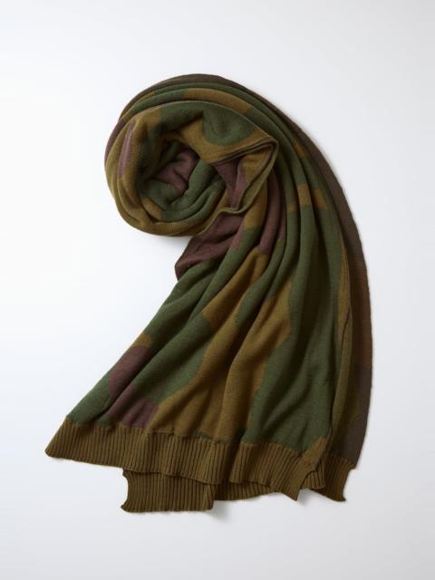 ROTOTO® ROTOTO - DUCK CAMO SCARF - OLIVE