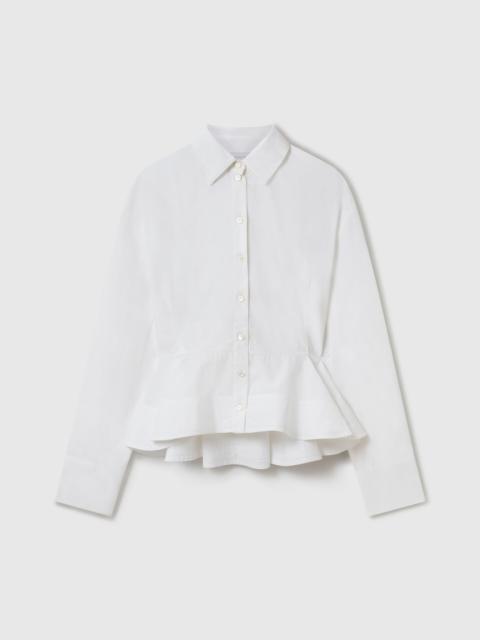 Stella McCartney Poplin Peplum Shirt