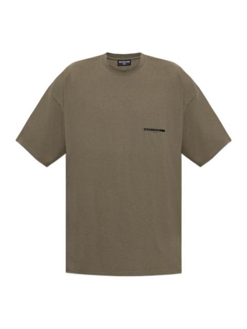 BALENCIAGA Balenciaga Strike 1917 Oversized T-shirt 'Khaki' 694576TMVJ62930
