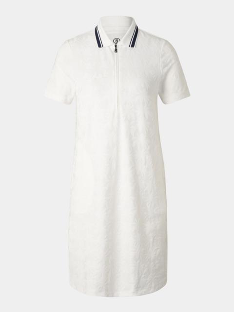 BOGNER Pina jersey dress in Off-White