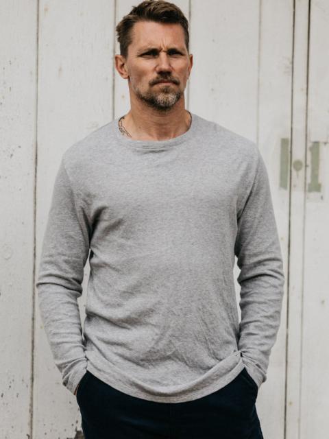 HIROSHI KATO The Drill Double Knit - Heather Gray