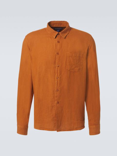 Vilebrequin Caroubis linen shirt