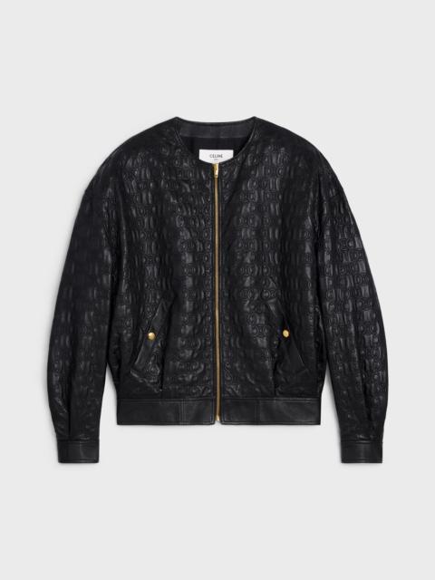 CELINE Triomphe lambskin quilted jacket