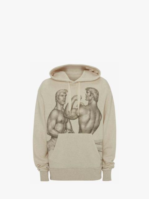 JW Anderson TOM OF FINLAND - CLASSIC FIT HOODIE