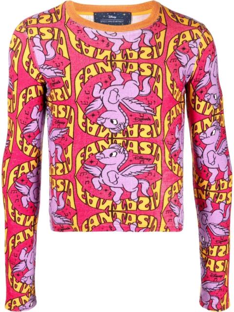 Stella McCartney x Disney Fantasia print top