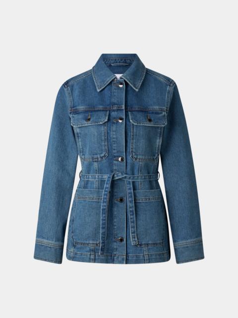BOGNER Pelin denim jacket in Denim Blue