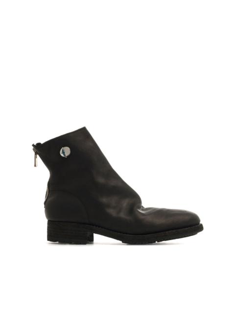 zip ankle boots