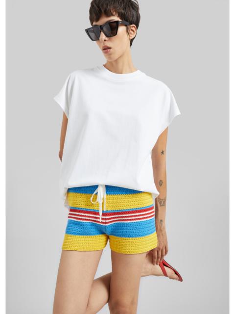 POSSE Posse Tammy Shorts - Blue Multistripe