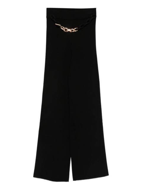 rabanne chain-embellishment trousers