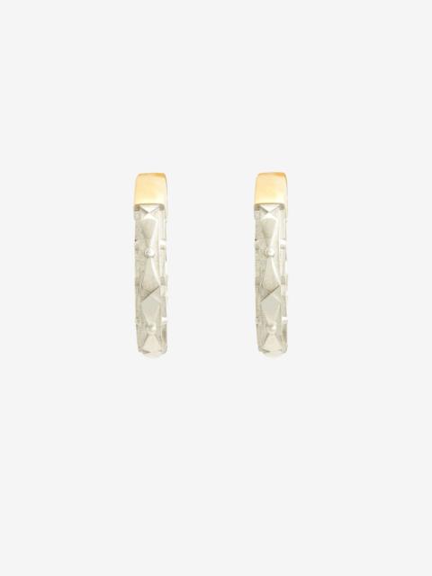 Maison Margiela Two-tone earrings