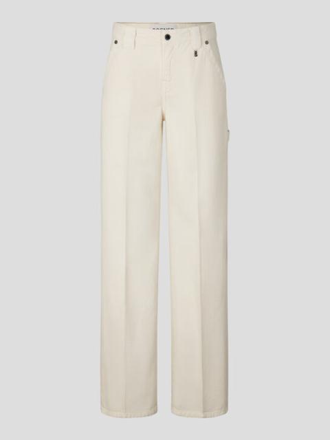 BOGNER Eve straight fit jeans in Off-white