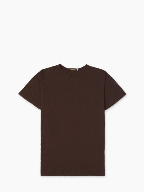 Mister Freedom MISTER FREEDOM STANLEY T-SHIRT SEAL BROWN