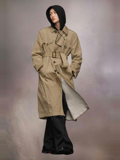 Maison Margiela Canvas Trench Coat