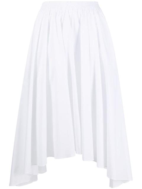 MICHAEL KORS high-waisted asymmetric-hem skirt