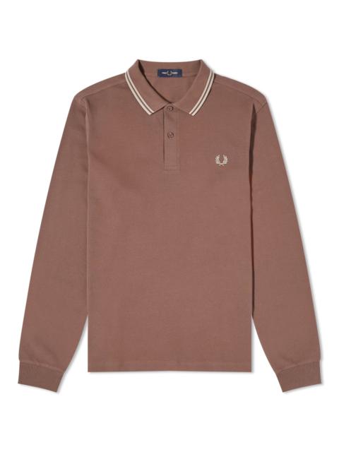 Fred Perry Fred Perry Long Sleeve Twin Tipped Polo