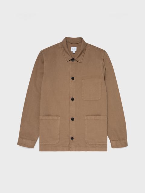 Sunspel Cotton Linen Twin Pocket Jacket