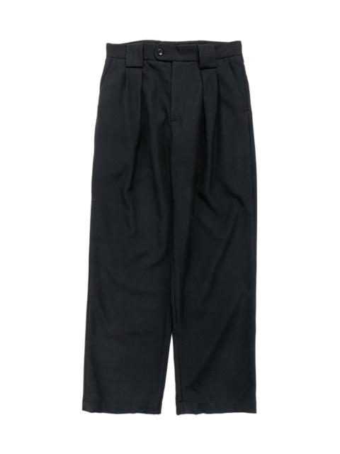JAMES COWARD Mercado Trouser Black Wool Gabardine