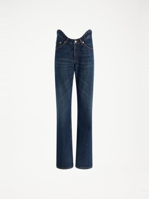 Jean Paul Gaultier THE CURVED DENIM JEANS