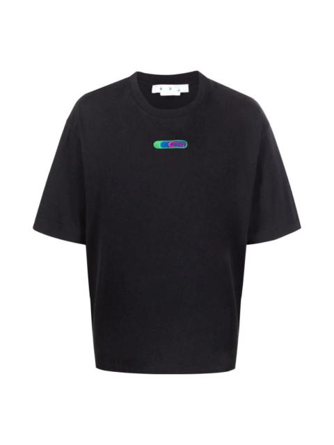 Off-White Weed Arrows Oversized T-Shirt 'Black Green' OMAA120S22JER0021055
