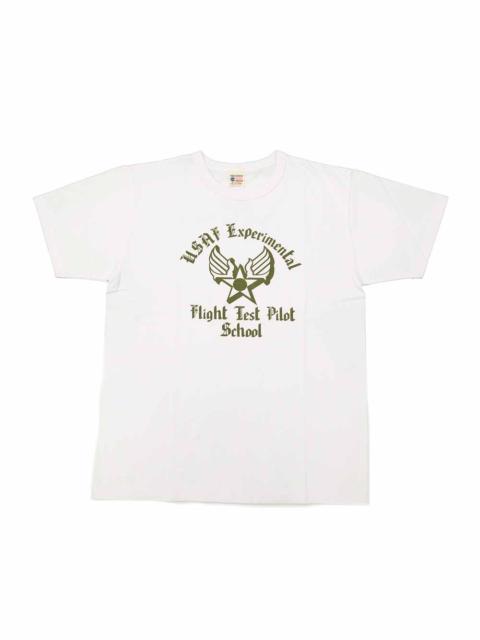 Buzz Rickson's S/S T-SHIRT - USAF TEST PILOT SCHOOL - BR79621