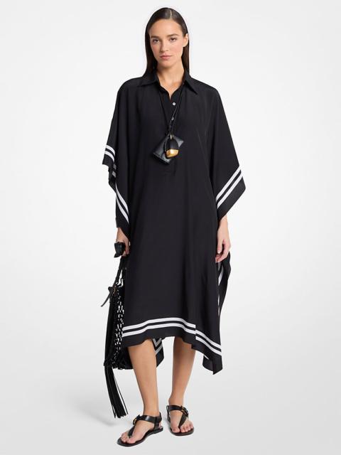 MICHAEL KORS COLLECTION Silk Crepe De Chine Caftan